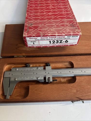 Starrett 123z 6 master - starrett, no.